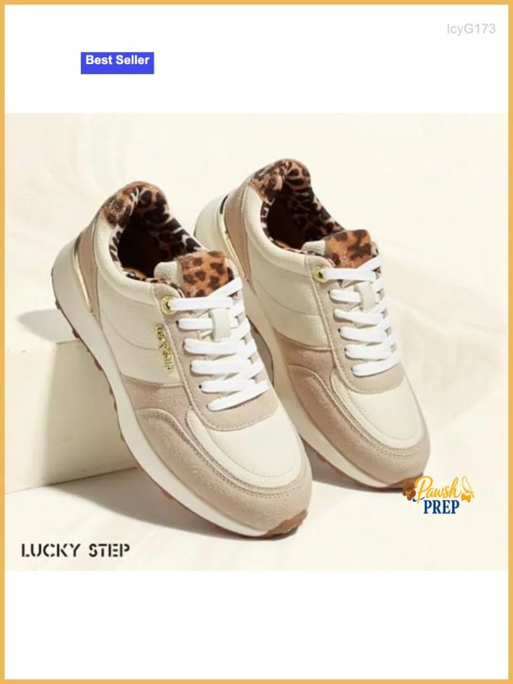 Platform Rhinestone Sneakers Fashion Casual Retro Tennis Walking Shoes